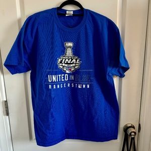 NY RANGERS RANGERSTOWN STANLEY CUP FINAL 2014 TSHIRT